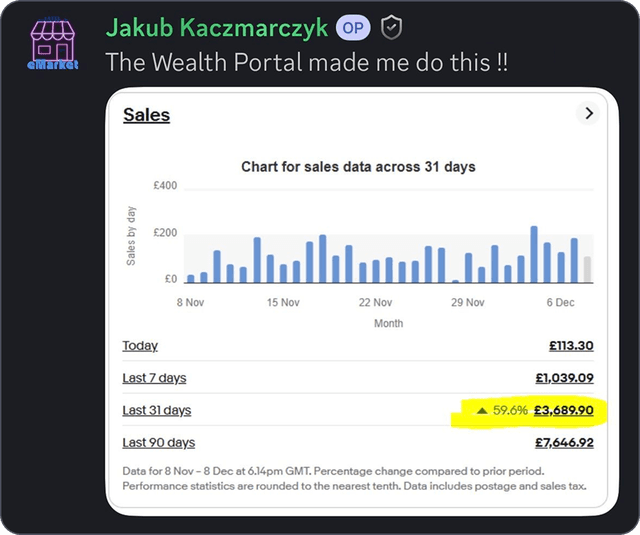 Community testimonial
