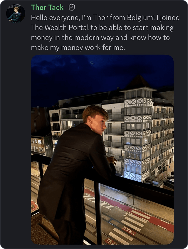 Community testimonial