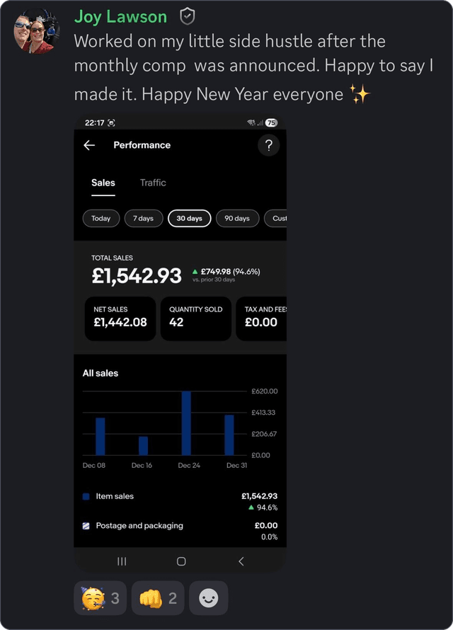 Community testimonial